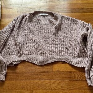 Women’s crop sweater